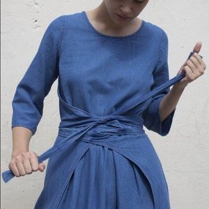Caron Callahan Indigo Hester dress